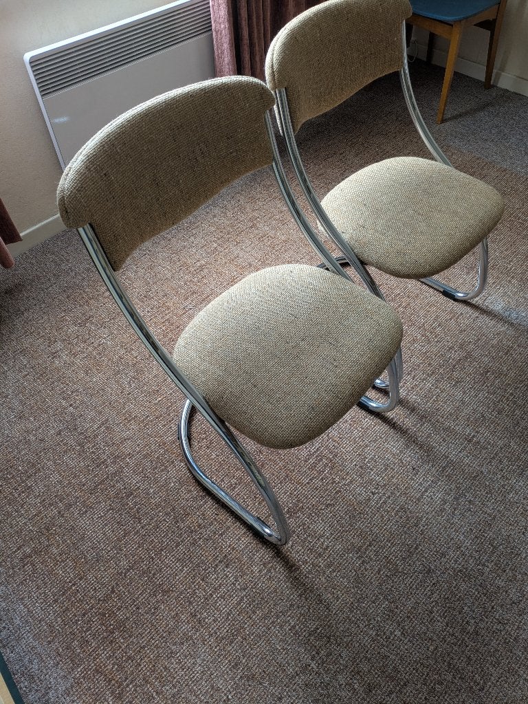 Vintage/retro stoelen, Ophalen, Gebruikt, Twee, Overige kleuren