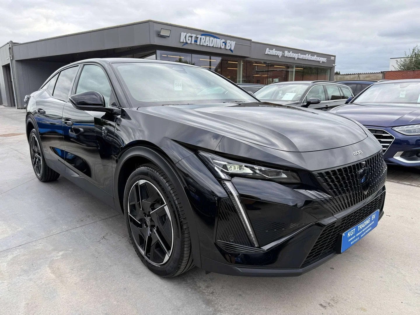Peugeot 408 1.2i TURBO HYBRID GT-LINE AUTOMAAT NAVI LEDER FU, Autos, Cuir, 145 ch, Achat, Entreprise
