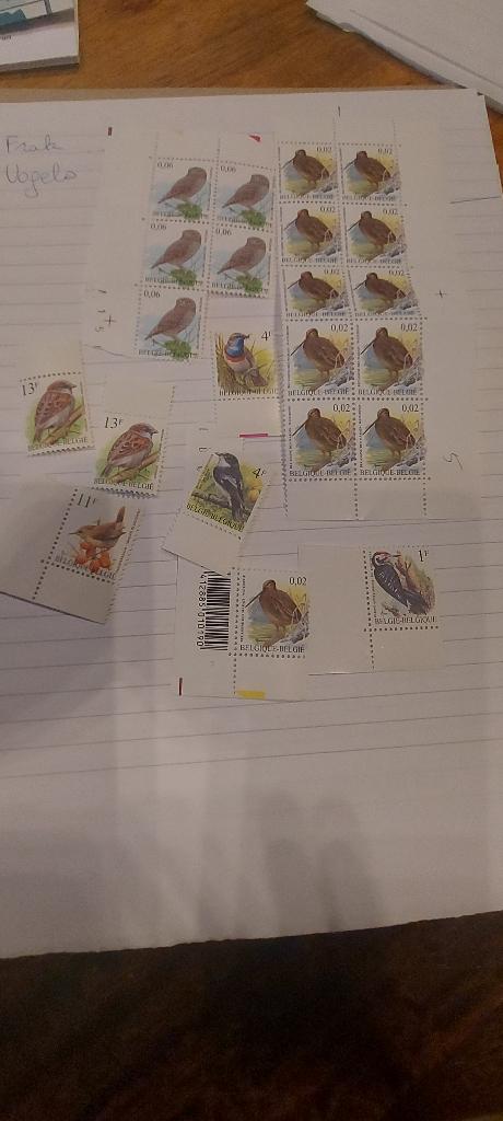 postzegels   vogels, Postzegels en Munten, Postzegels | Thematische zegels, Ophalen, Postfris, Dier of Natuur