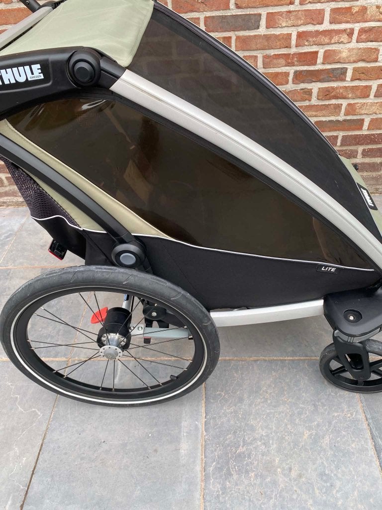 Remorque à vélo Thule Chariot Lite 2, Comme neuf, Enlèvement, Suspension, Thule / Chariot
