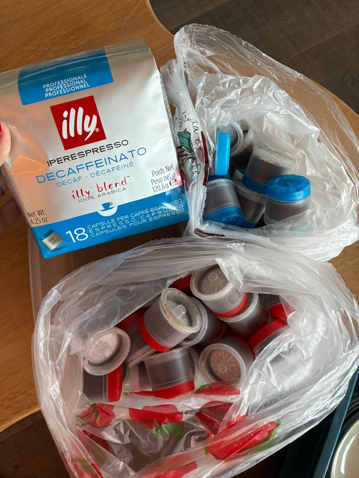 lot Capsules cafe illy, Enlèvement
