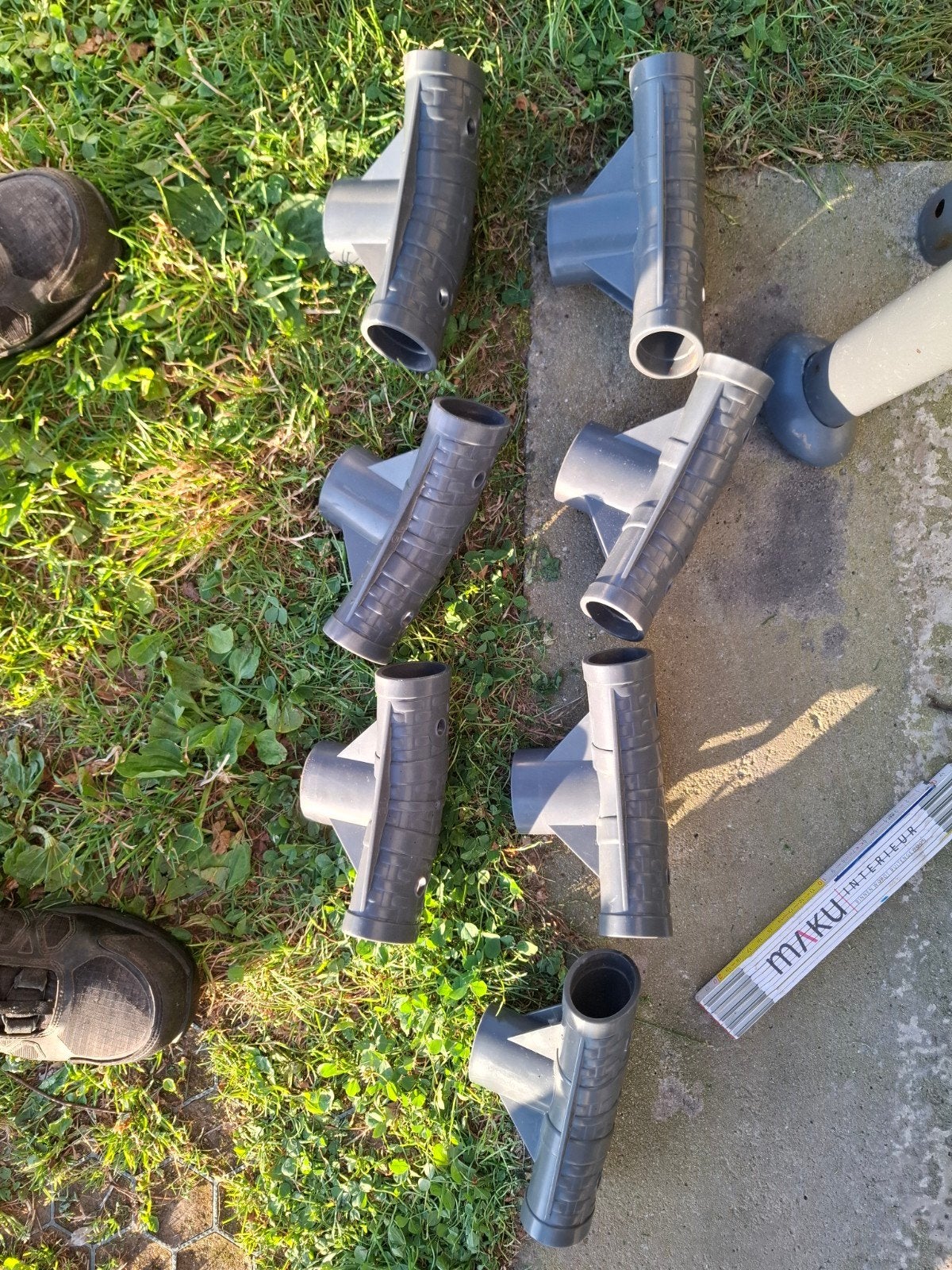 Palen en staven plus ladder bestway zwembad, Ophalen, Ladder