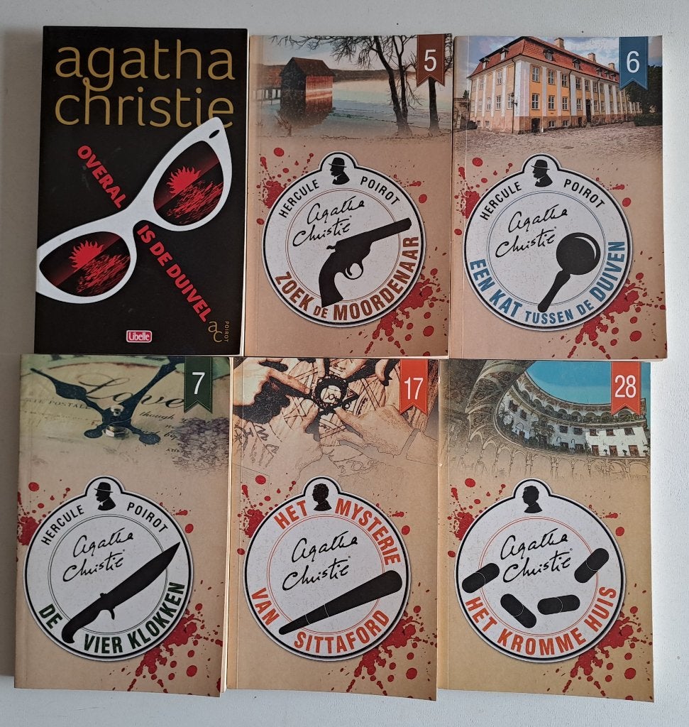 Boeken Agatha Christie, Boeken, Detectives, Ophalen of Verzenden, Gelezen