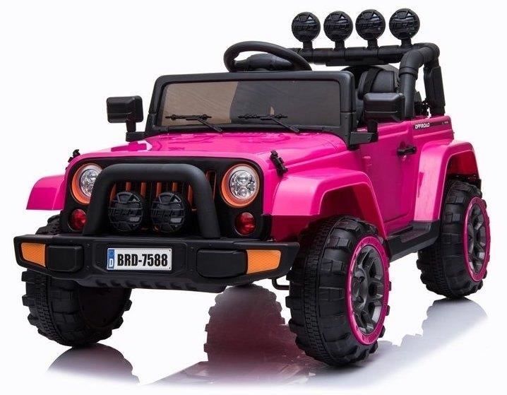 VOITURE ÉLECTRIQUE ENFANT • JEEP BRD 7588 4x4 • 12V 10Ah