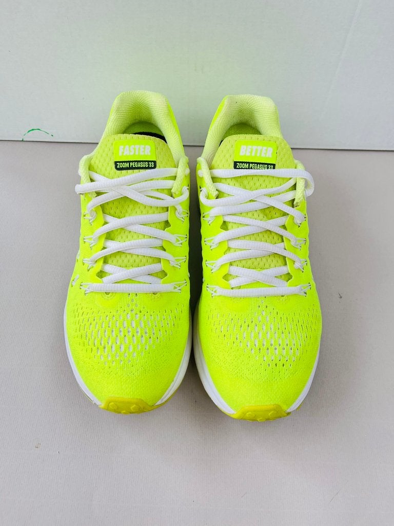 Nike Zoom Pegasus 33 dames – EU 38,5 / UK 5 – neon geel, Ophalen of Verzenden, Zo goed als nieuw, Hardlopen, Hardloopschoenen