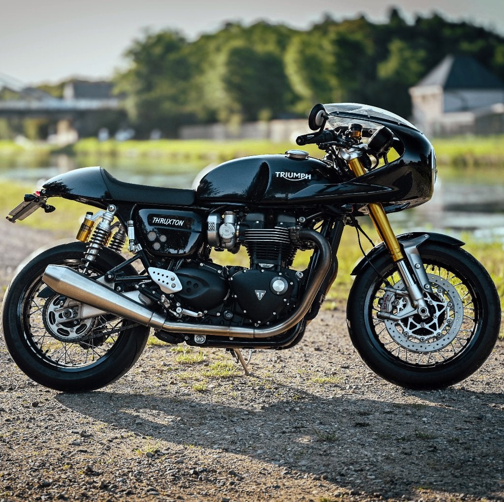 Triumph Thruxton 1200 RS (2023) – 3.680 km, Motoren, 2 cilinders, Nieuw, Motorrijbewijs A, Meer dan 35 kW