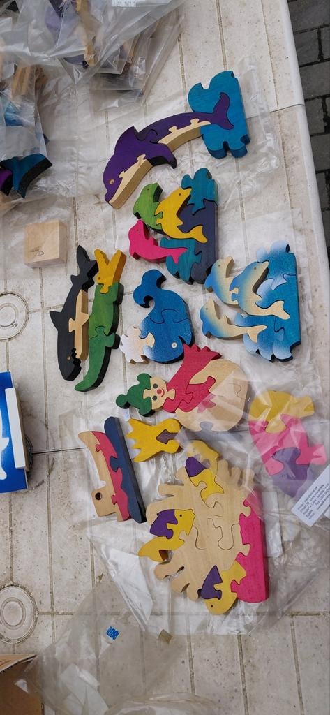 Houten speelgoedset, niet op voorraad. Puzzel, Ophalen