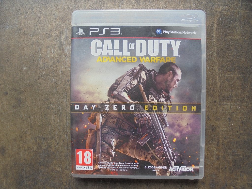 Call Of Duty Advanced Warfare Day Zero voor PS3 (zie foto's), Consoles de jeu & Jeux vidéo, Shooter, Enlèvement ou Envoi, 1 joueur