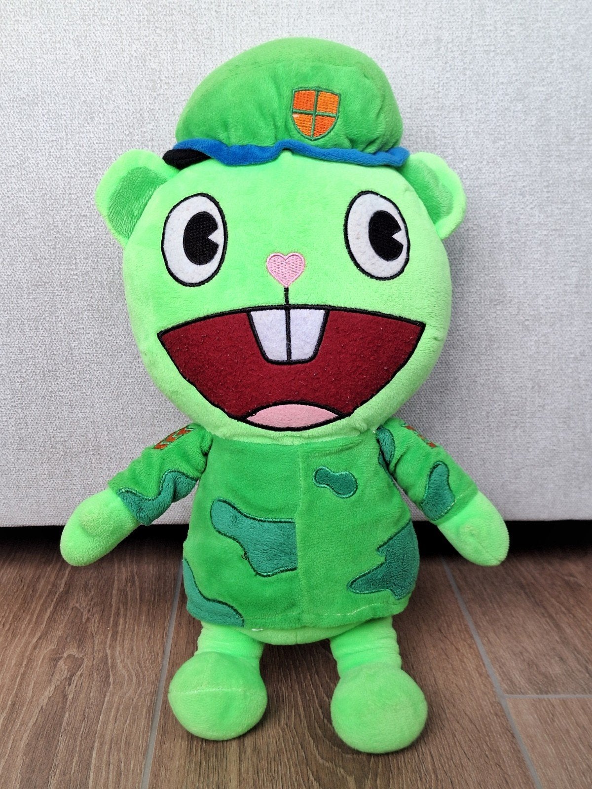Ours Happy Tree Friends Flippy peluche, Ophalen of Verzenden, Gebruikt, Overige merken