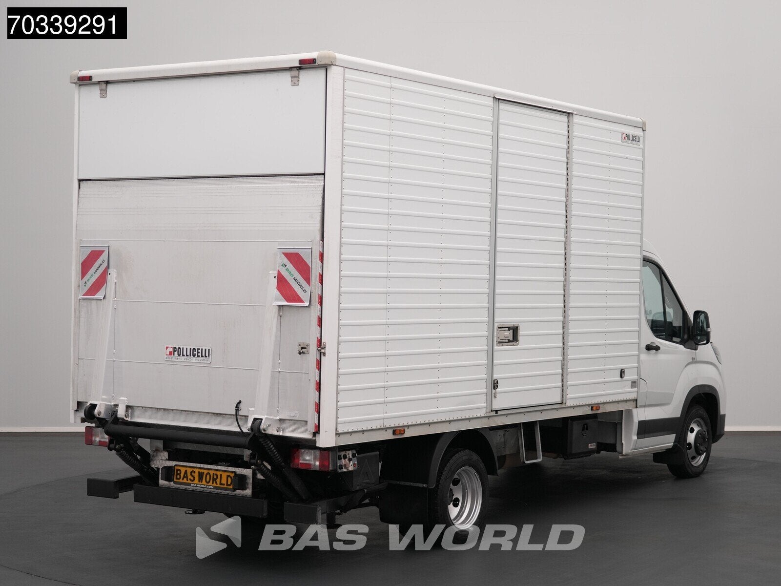 Maxus Deliver 9 Bakwagen Laadklep Dubbellucht Zijdeur Apple, Auto's, Stof, Gebruikt, Euro 6, 4 cilinders