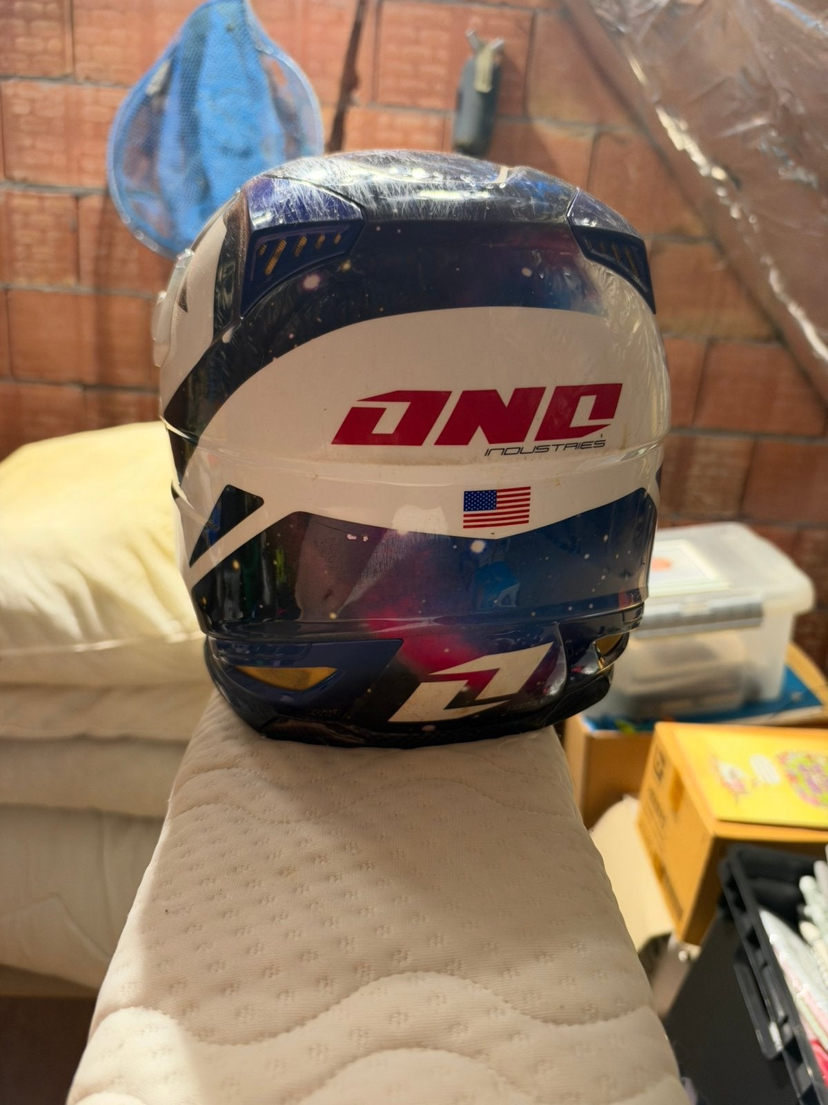 Helm cross, Ophalen, Zo goed als nieuw