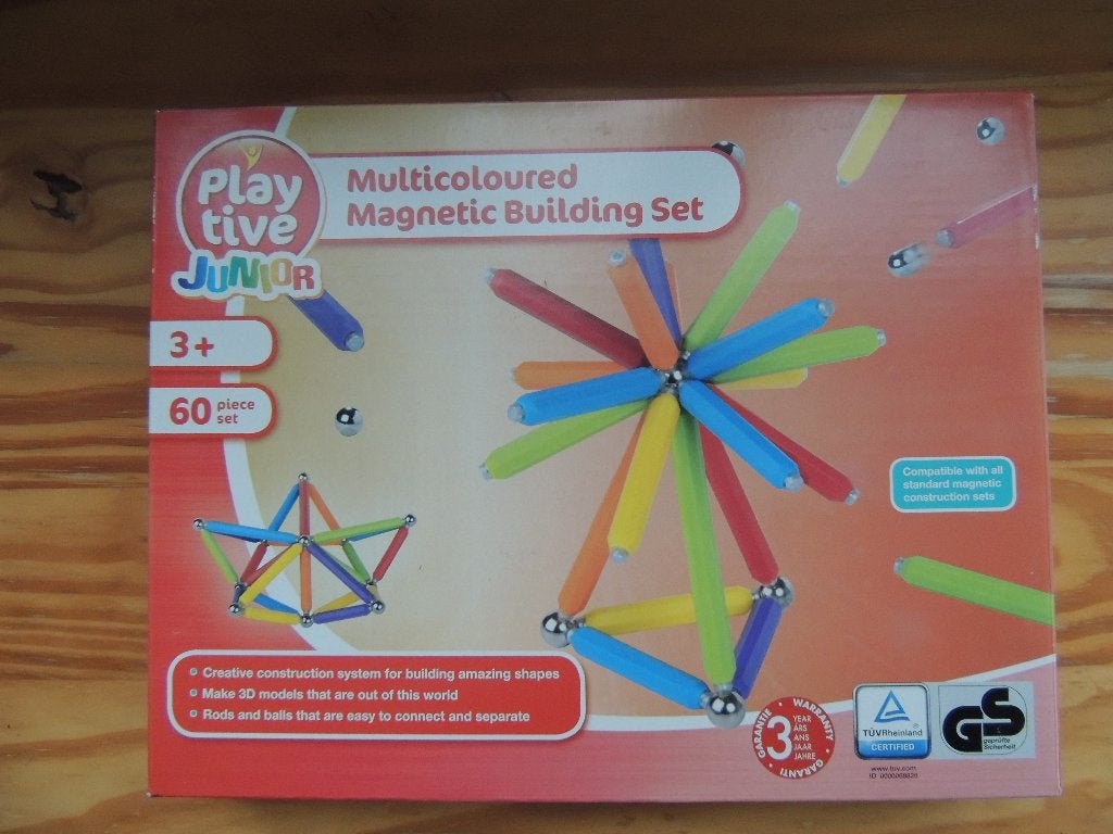 Set de construction magnétique Multicolore, Enlèvement, Construction