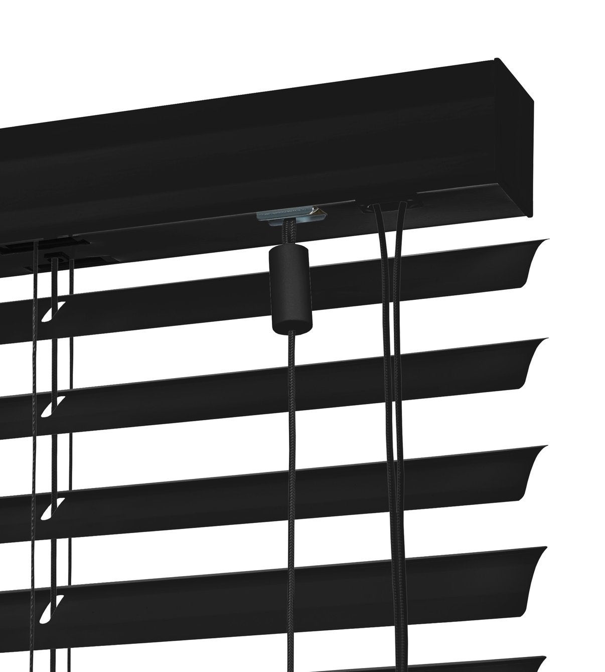 Veneta aluminium jaloezie nieuw, Ophalen, Overige merken, Zwart, 75 cm