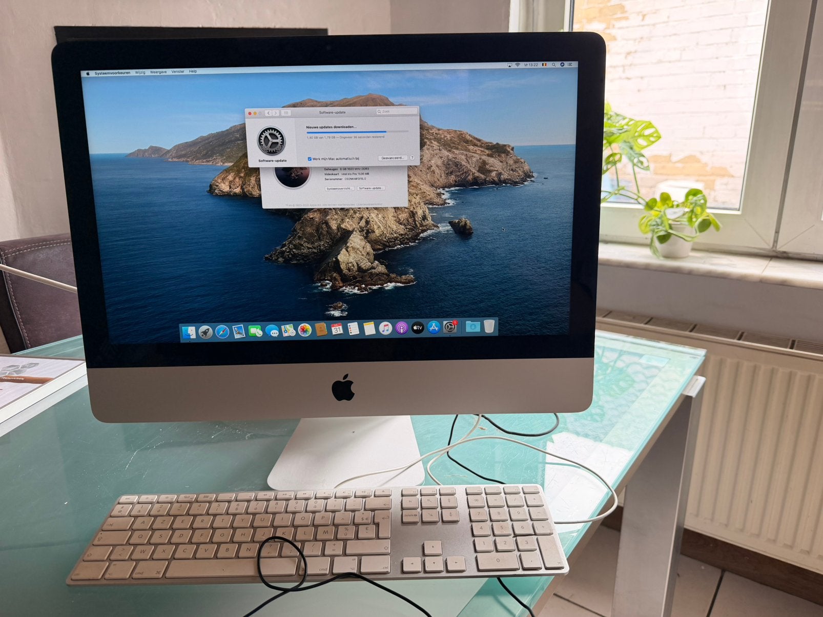 Imac 21 pouces avec 1 disque dur Tera, Informatique & Logiciels, Apple Desktops, Enlèvement, Comme neuf, IMac, HDD