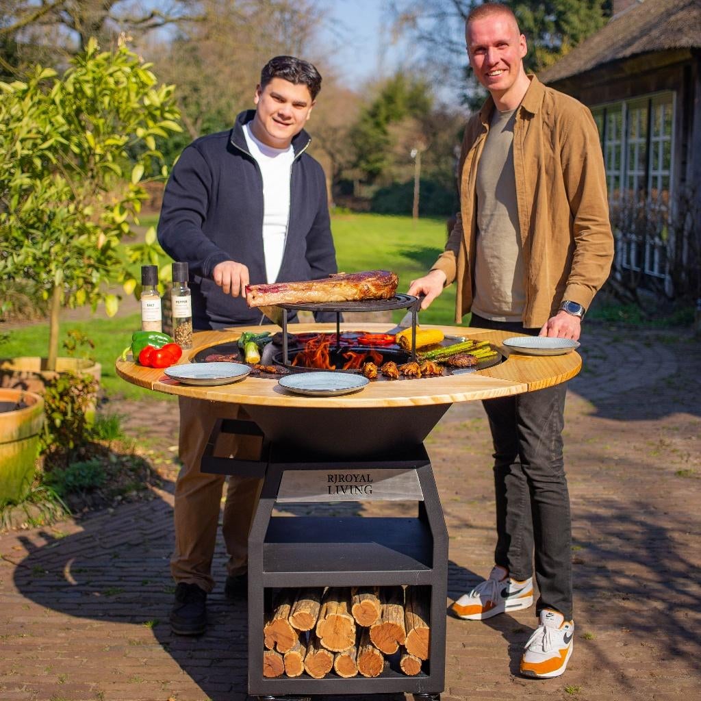 Plancha BBQ grill Maestro Smokeless XXL 80 Blackline Primeur