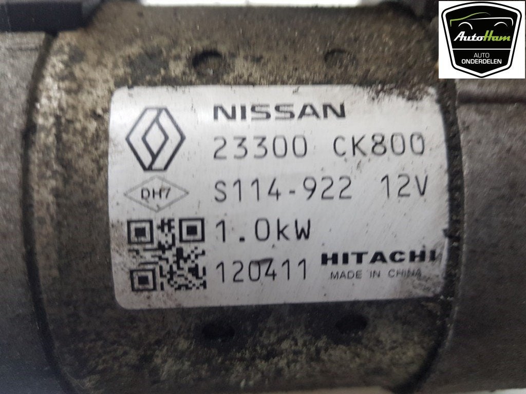 DÉMARREUR Renault Scénic III (JZ) (01-2009/09-2016), Dhr. J. Ham, Renault, Administratie@autoham.nl, Utilisé