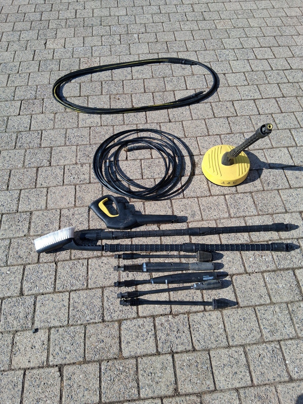 Karcher onderdelen, Ophalen