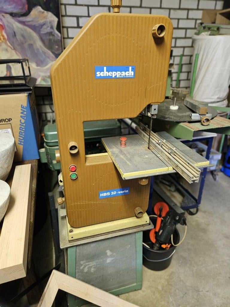 Scheppach lintzaag, Bricolage & Construction, Enlèvement, Scie à ruban