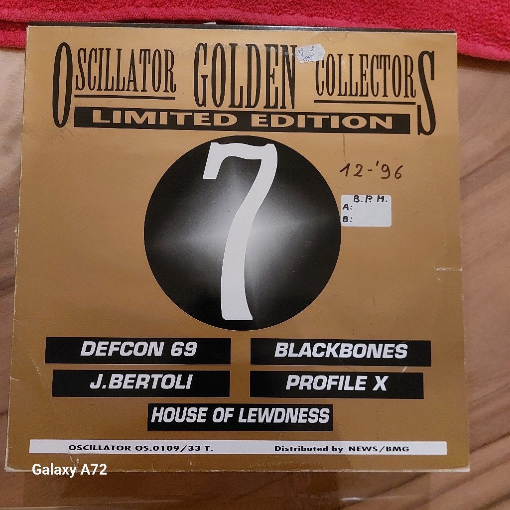 oscillator ltd edition 7 12 inch maxi, Gebruikt, Trance, Ophalen of Verzenden, 12 inch
