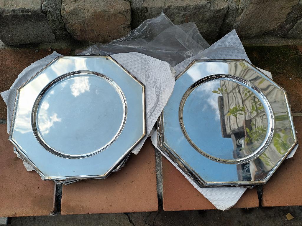 12 ASSIETTES DE PRESANTATION, Enlèvement