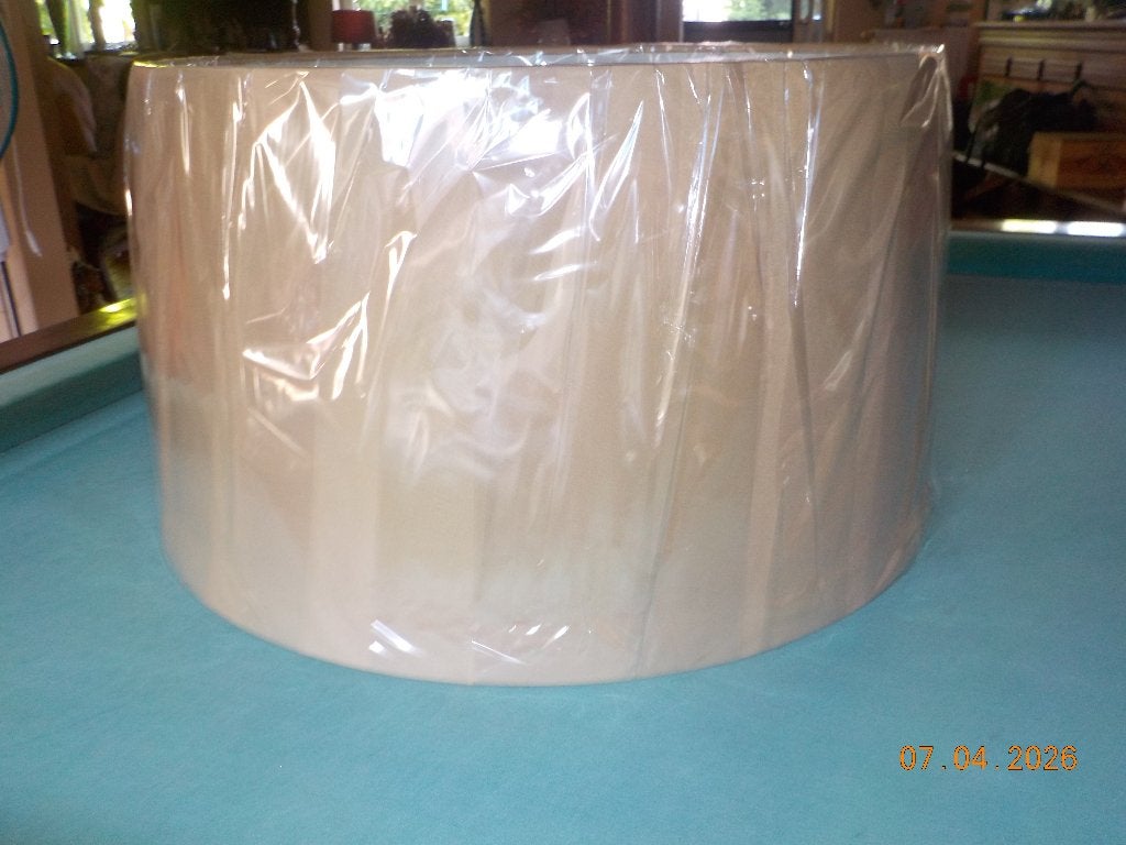 ABAT  JOUR, Maison & Meubles, Lampes | Abat-jour, Neuf, Textile, Rond, Brun