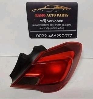 ACHTERLICHT RECHTS Opel Corsa E (01-2014--) (3901-2628-bkj), -, Utilisé, -, -