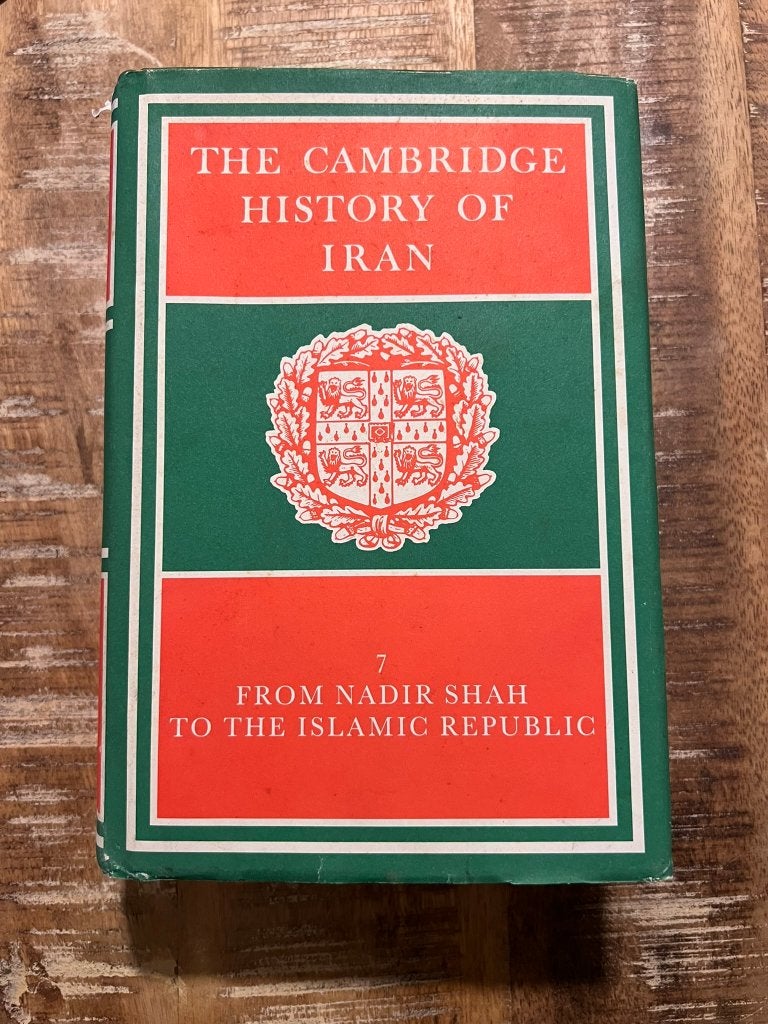 The cambridge history of Iran: 7 From Nadir Shah to the Isl, Gelezen, 14e eeuw of eerder, Ophalen of Verzenden, Azië