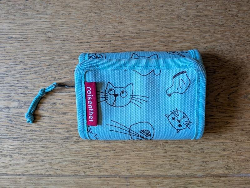 accessoires: porte-monnaie chats bleu, Kinderen en Baby's, Kindermode-accessoires, Ophalen, Gebruikt