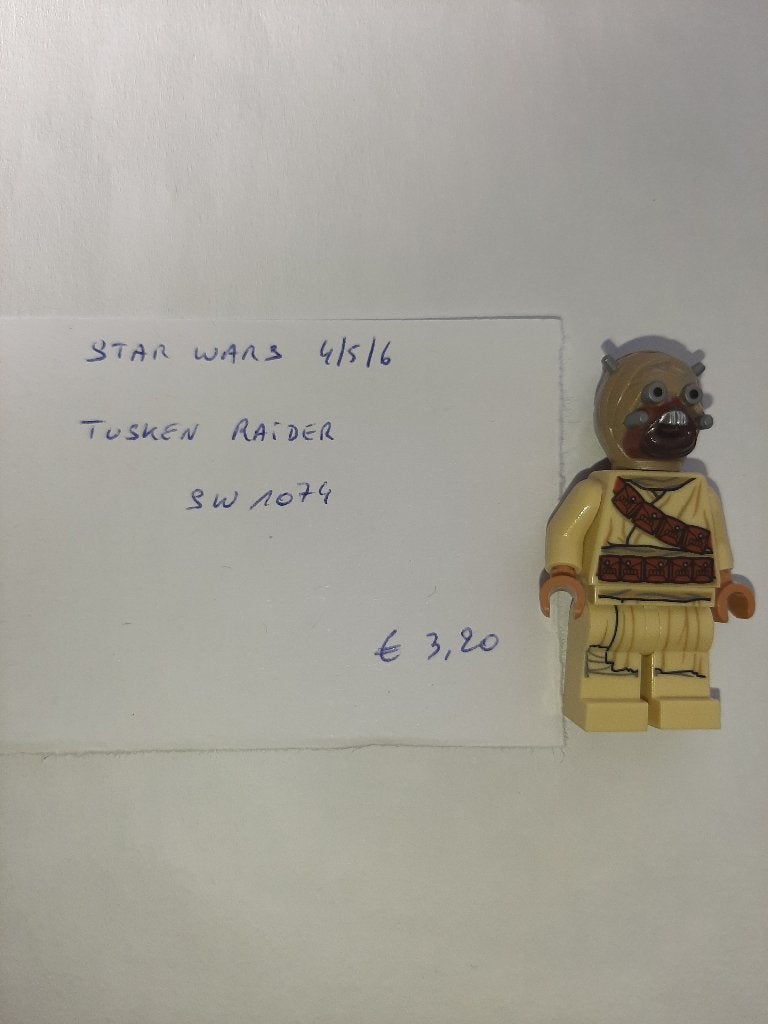 LEGO Minifig Star Wars SW1074 Tusken Raider, Neuf, Lego, Minifigurine, Star Wars