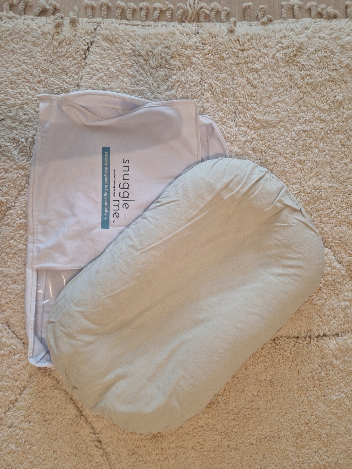 snuggle me lounger nestje, Kinderen en Baby's, Ophalen, Beige
