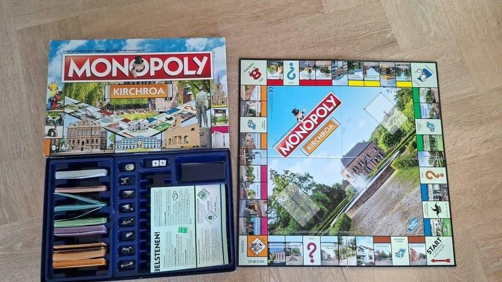 bordspel nieuw Monopoly Kerkrade Monopolie Kirchroa, Hobby en Vrije tijd, Een of twee spelers, Ophalen of Verzenden, Nieuw, Monopoly