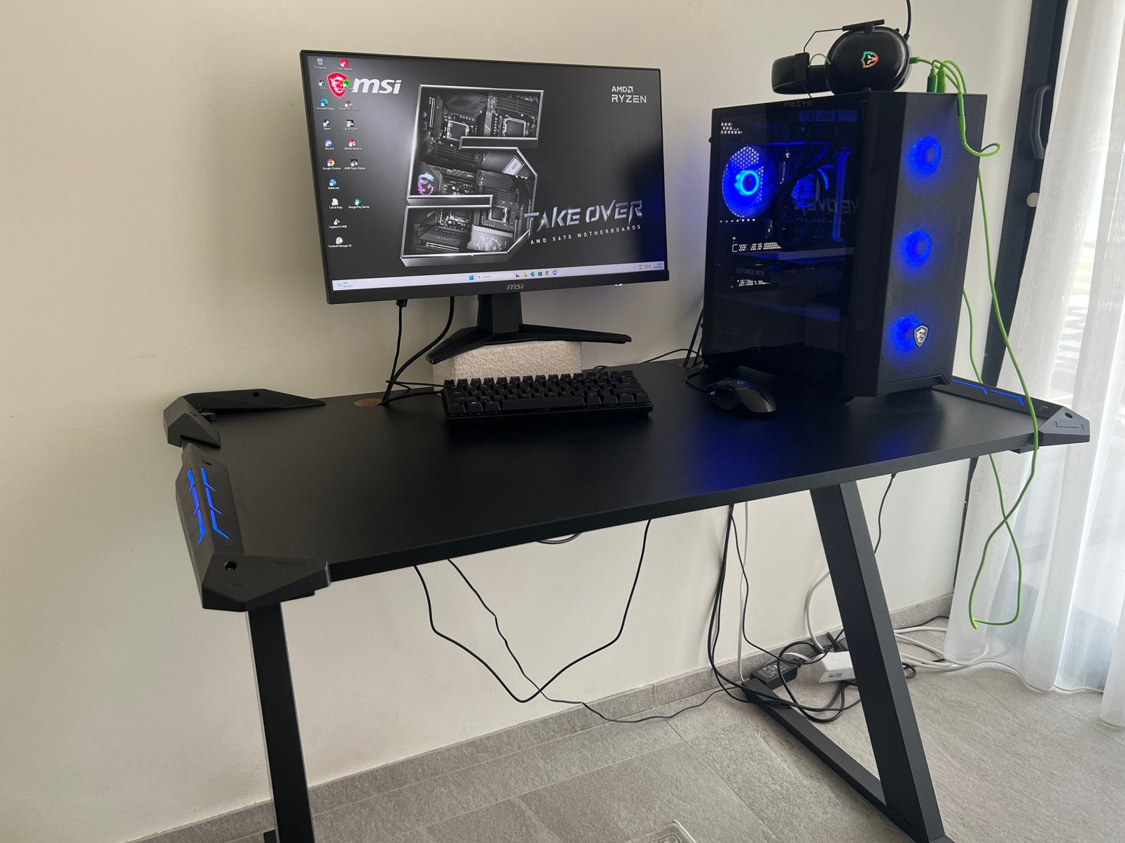 Gaming PC AMD Ryzen 7 5700X + RTX 3060 8GB + 32GB RAM, Games en Spelcomputers, Games | Pc, Ophalen, Zo goed als nieuw