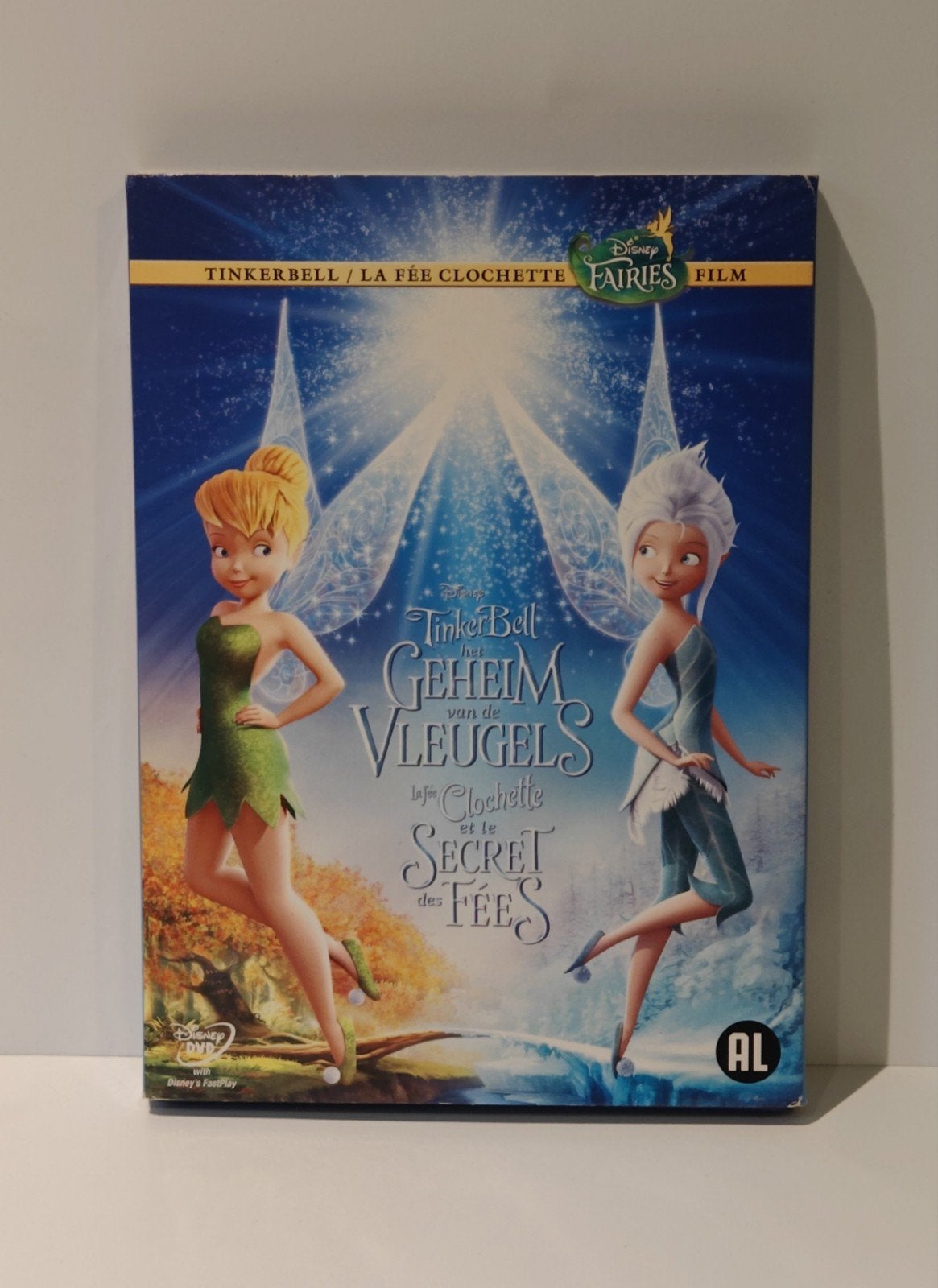 TinkerBell Het geheim van de vleugels DVD Disney Fairies Ned, Alle leeftijden, Ophalen of Verzenden