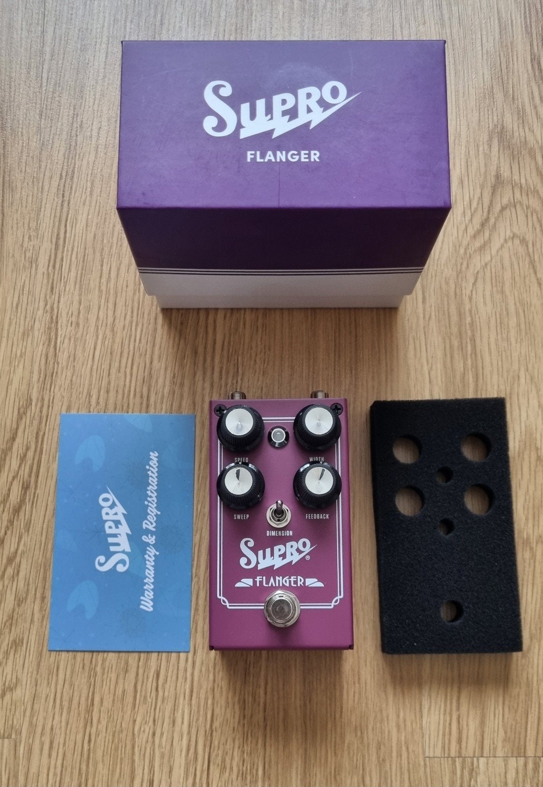 Pédale guitare Supro Flanger Neuve, Musique & Instruments, Enlèvement, Neuf