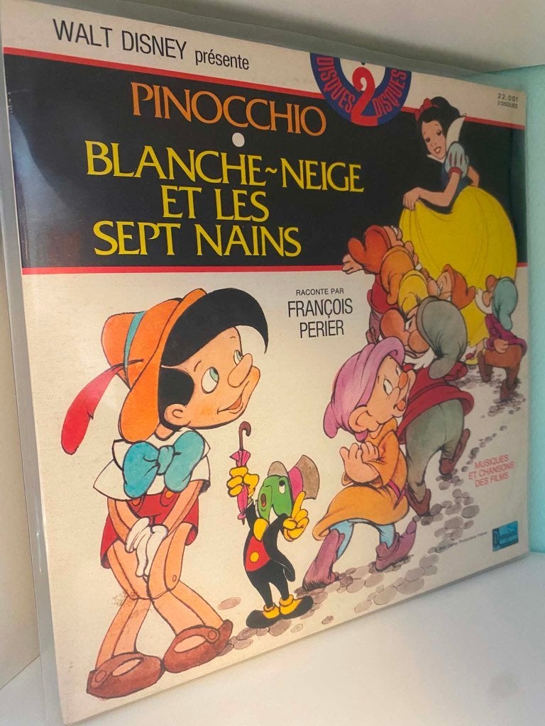 François Périer – Pinocchio / Blanche-Neige Et Les 7 Nains, CD & DVD, Vinyles | Enfants & Jeunesse, LP, Double LP, Utilisé, Envoi