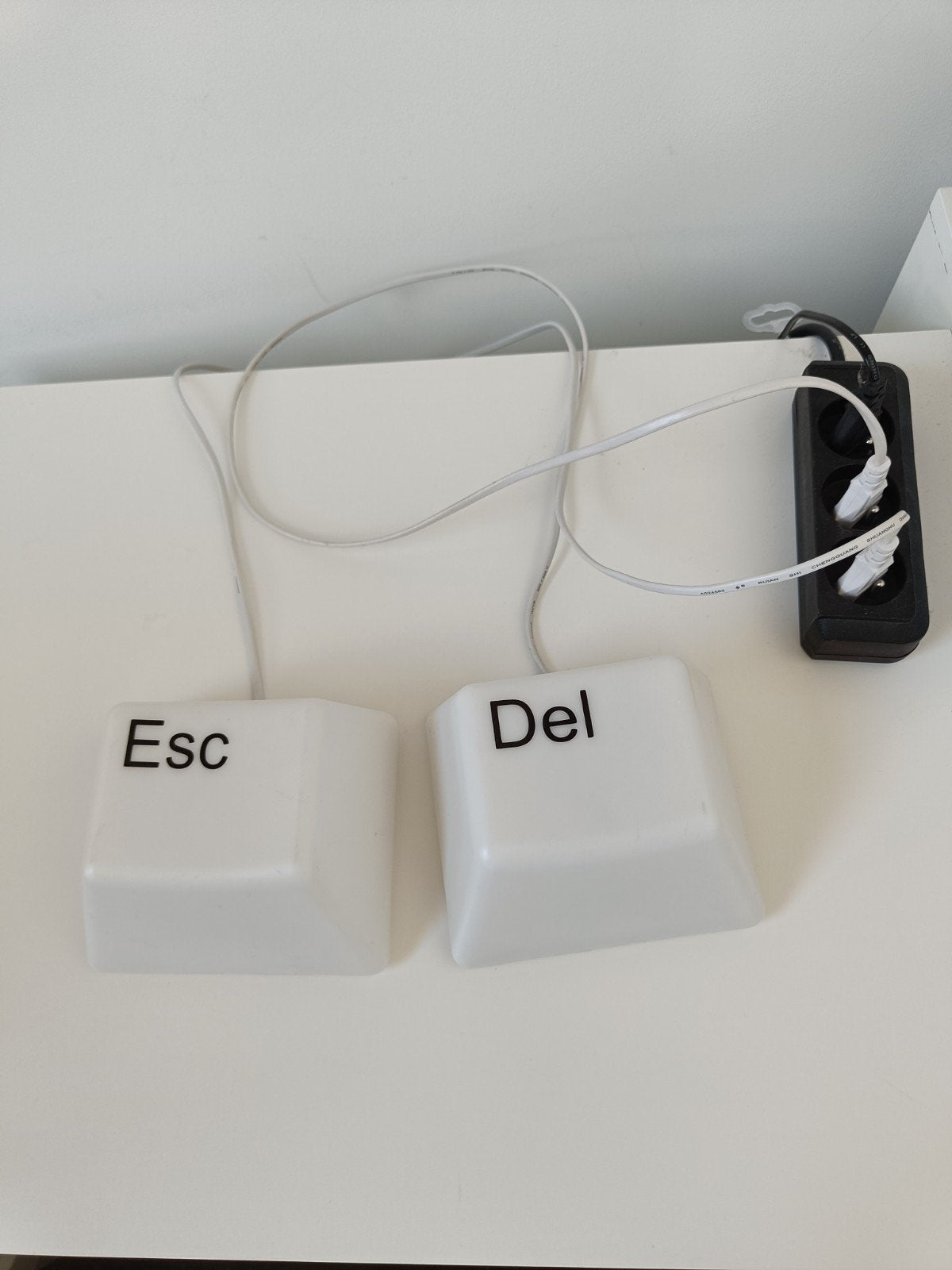 keyboard key licht, Avec capteur, Blanc, Plastique, Enlèvement