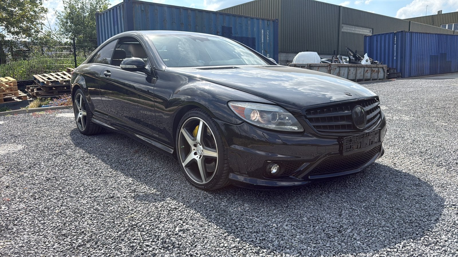 CL65 AMG V12 biturbo, Enlèvement