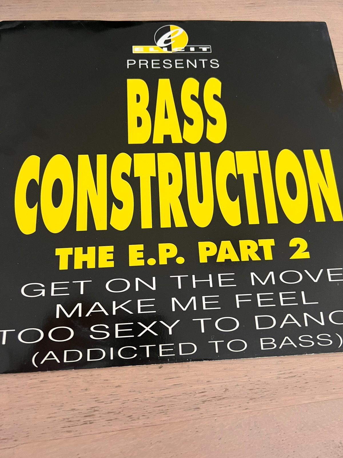 Bass construction the ep part 2, Cd's en Dvd's, Vinyl | Dance en House, Ophalen of Verzenden, EP