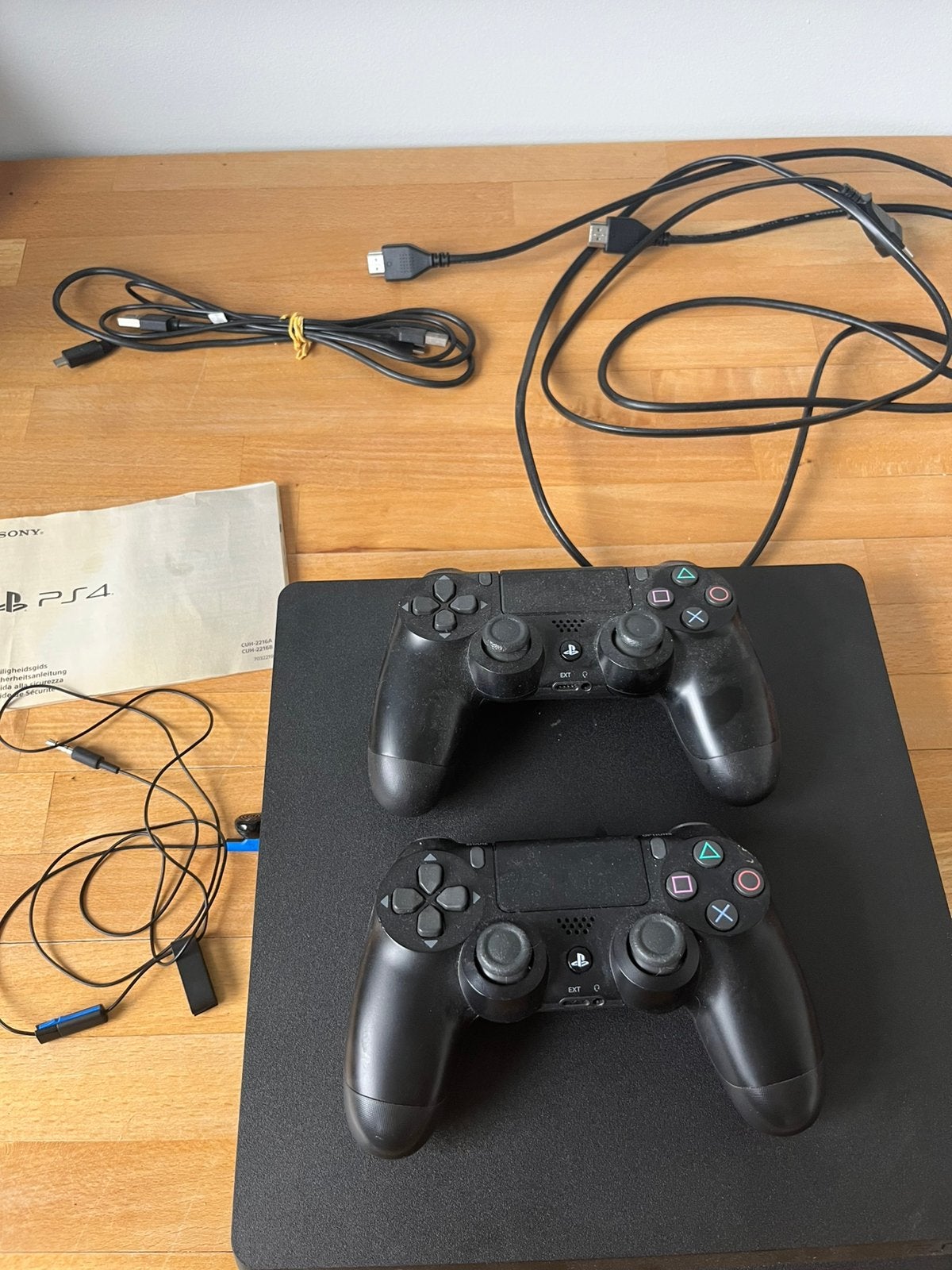 Ps4 met accesoires, Consoles de jeu & Jeux vidéo, 500 GB, Enlèvement, Utilisé, Original