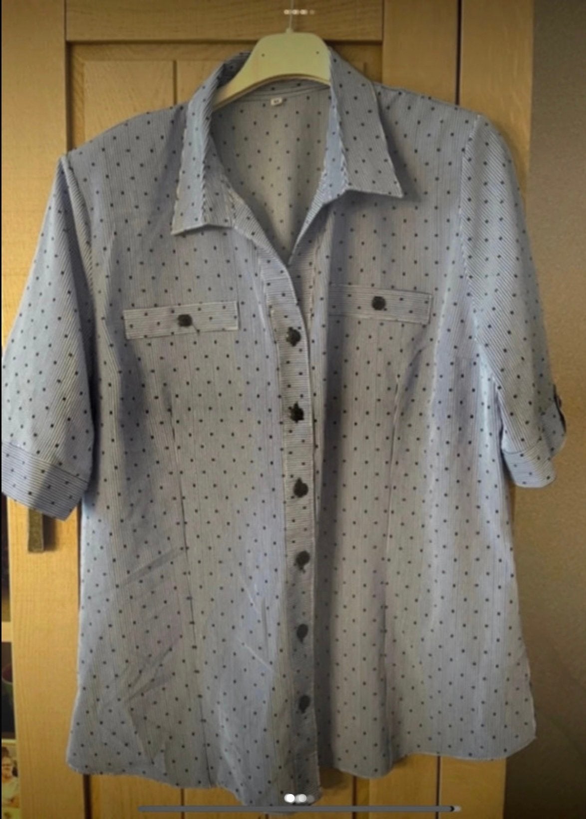 Blouse maat M merkloos, Enlèvement ou Envoi, Comme neuf, Taille 38/40 (M)