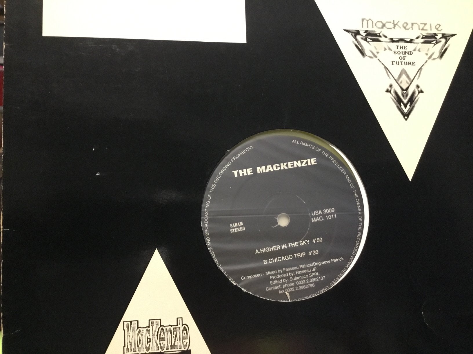 The Mackenzie. Higher In The Sky / Chicago Trip, CD & DVD, Vinyles | Dance & House, Enlèvement ou Envoi, Comme neuf