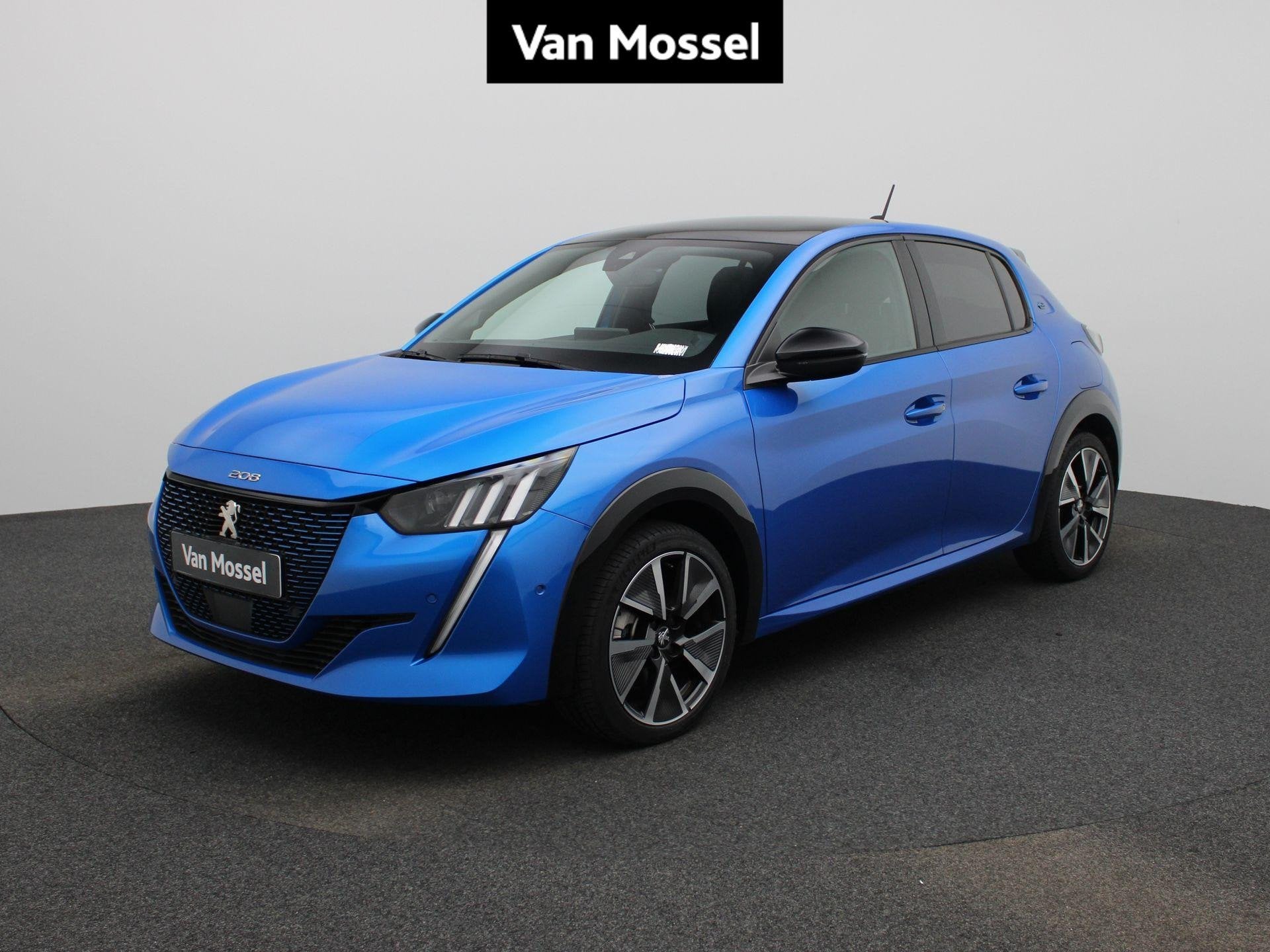Peugeot 208 e-208 GT | SOH 100% | Camera | PDC V+A | Panodak, Stof, Gebruikt, Euro 6, Adaptive Cruise Control