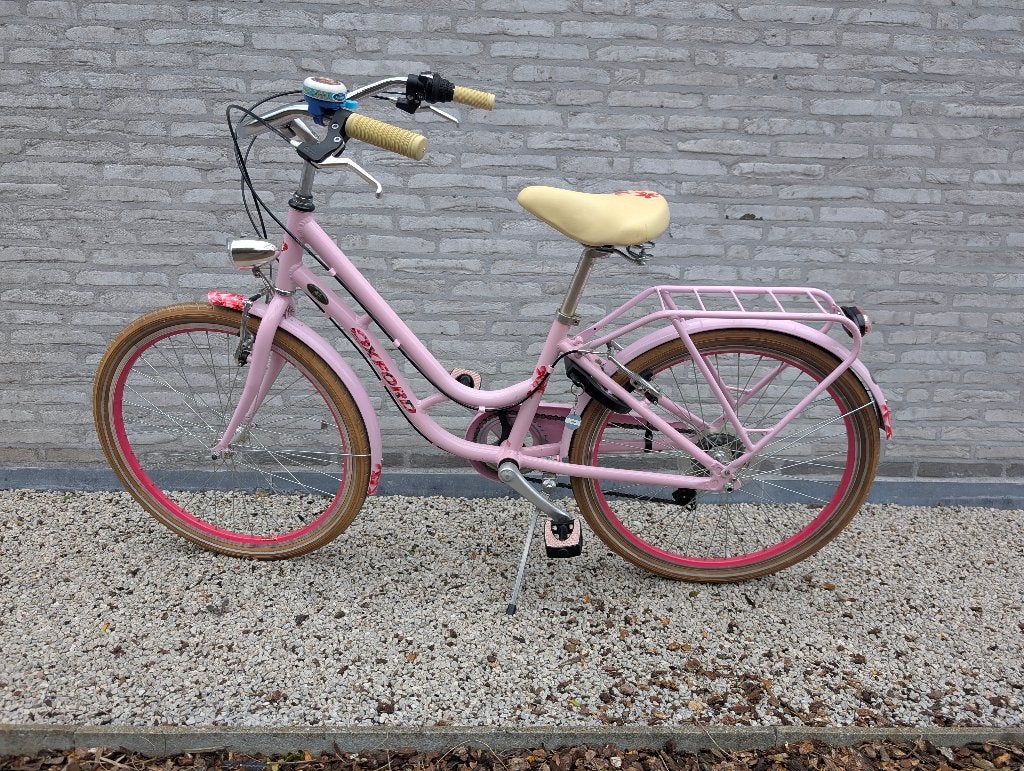 Oxford meisjesfiets 24 inch, Fietsen en Brommers, Ophalen, 24 inch, Velgrem, Versnellingen