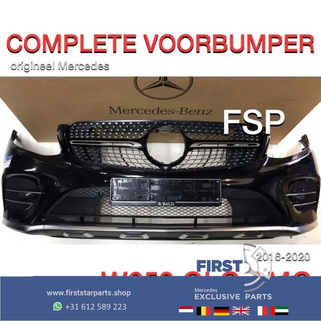 W253 GLC43 AMG VOORBUMPER A2538853300 Mercedes GLC COMPLEET, Gebruikt, -, Voor, Ophalen of Verzenden