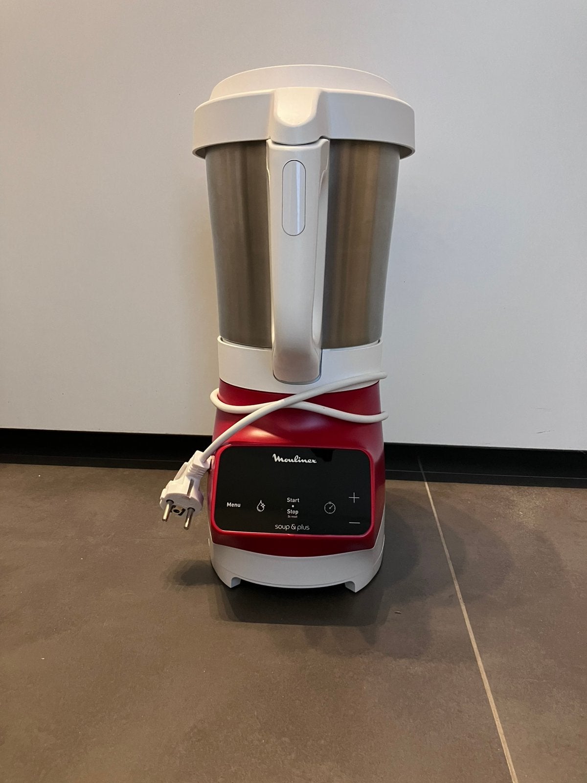 Blender chauffant Moulinex, 1 tot 2 liter, Ophalen, Gebruikt