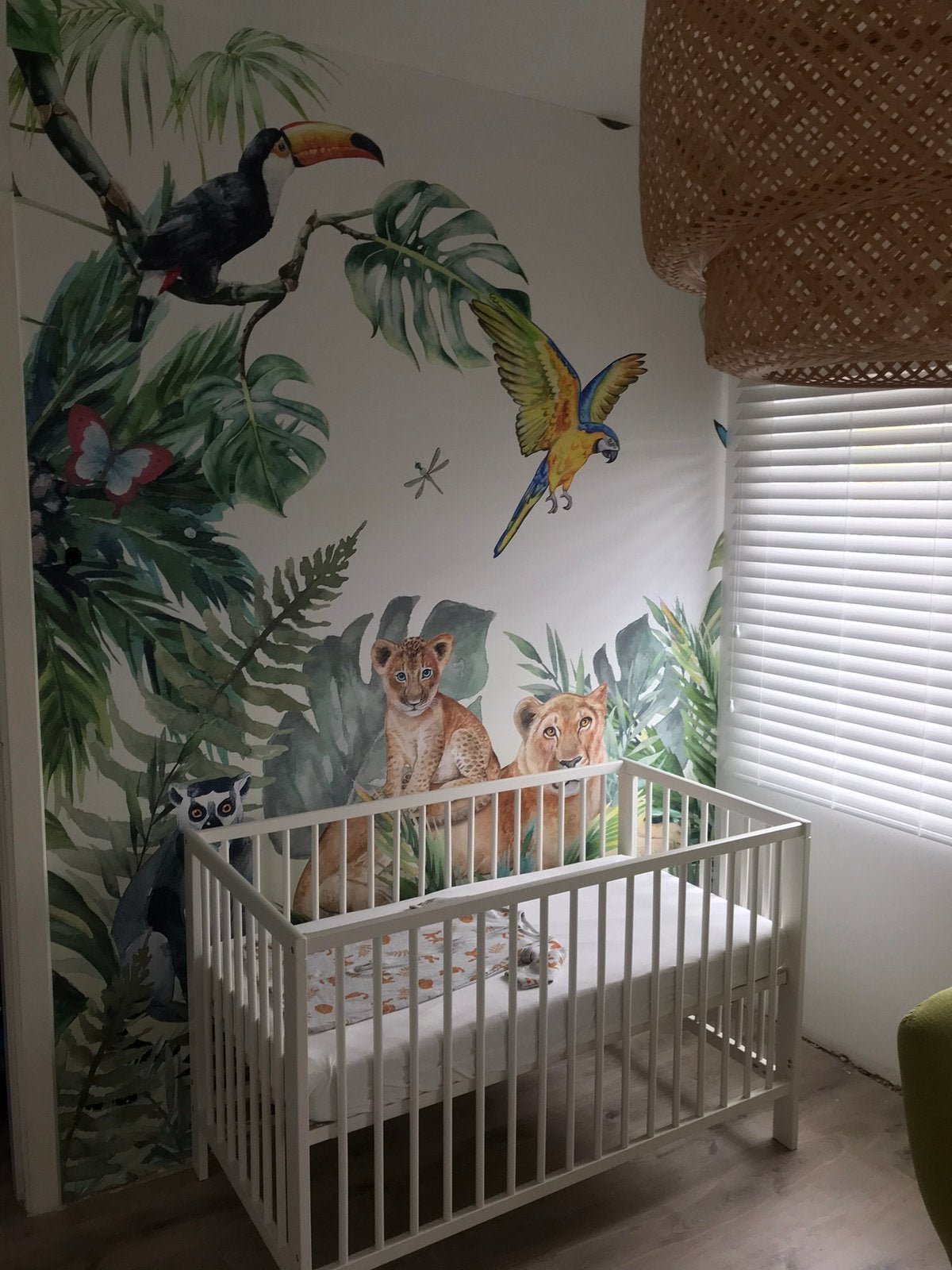 Ledikant gulliver en matras babybed, Ophalen, Gebruikt, 140 tot 160 cm, Matras