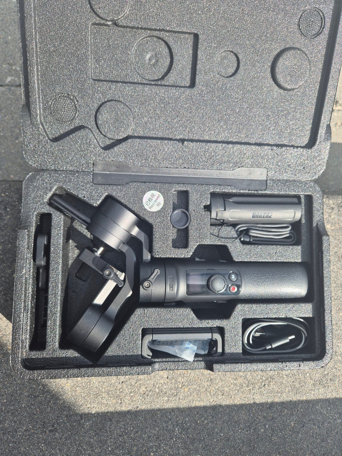 zhiyun crane m2, Enlèvement ou Envoi, Utilisé, Cardan, Bluetooth