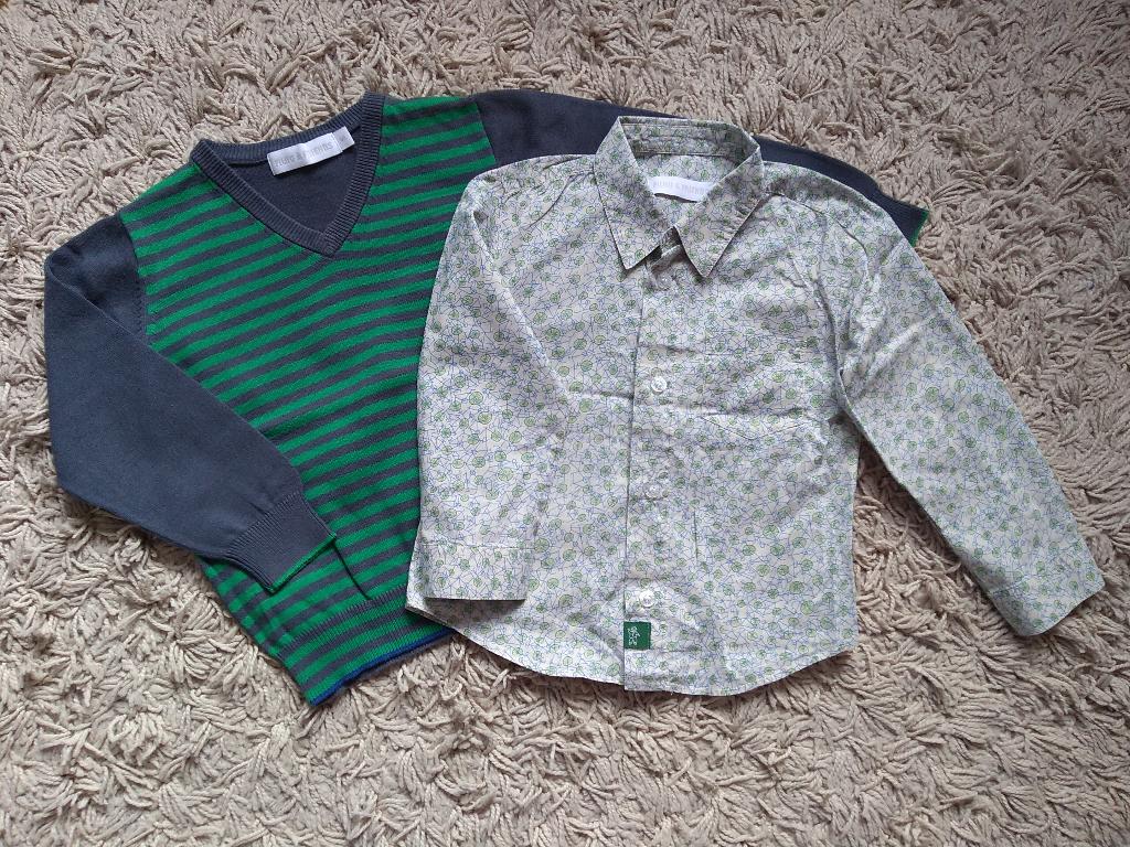★ M98 - Trui en hemd van Filou & Friends, Kinderen en Baby's, Kinderkleding | Maat 98, Trui of Vest, Ophalen of Verzenden, Zo goed als nieuw