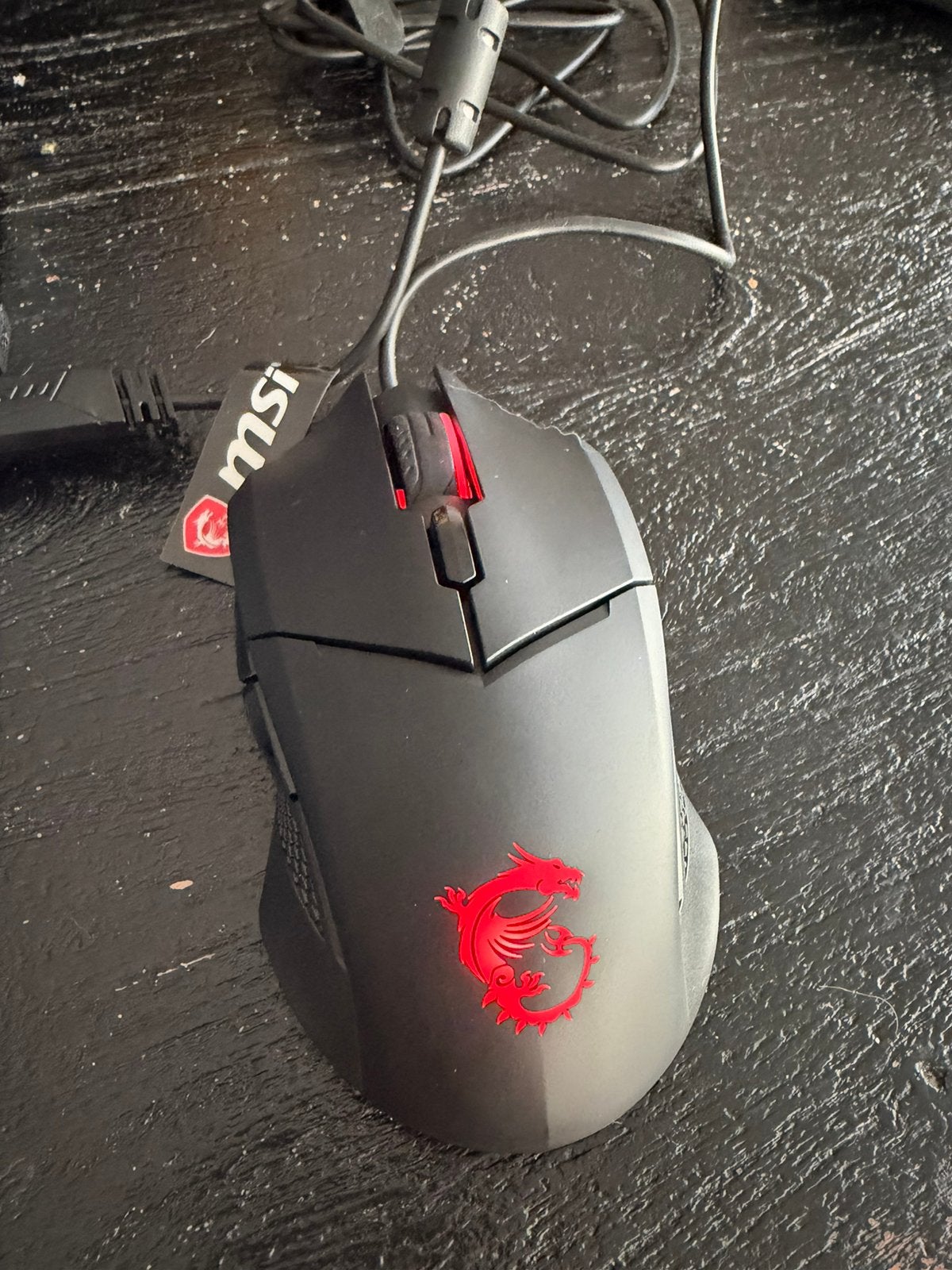MSI Clutch GM08 gamingmuis, Ophalen, Zo goed als nieuw