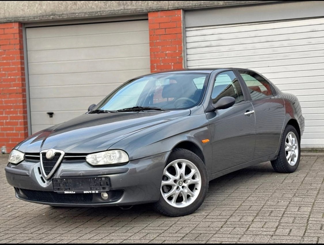 Alfa romeo 156 twin spark, Auto's, Alfa Romeo, Bedrijf, Benzine, Grijs, Ophalen